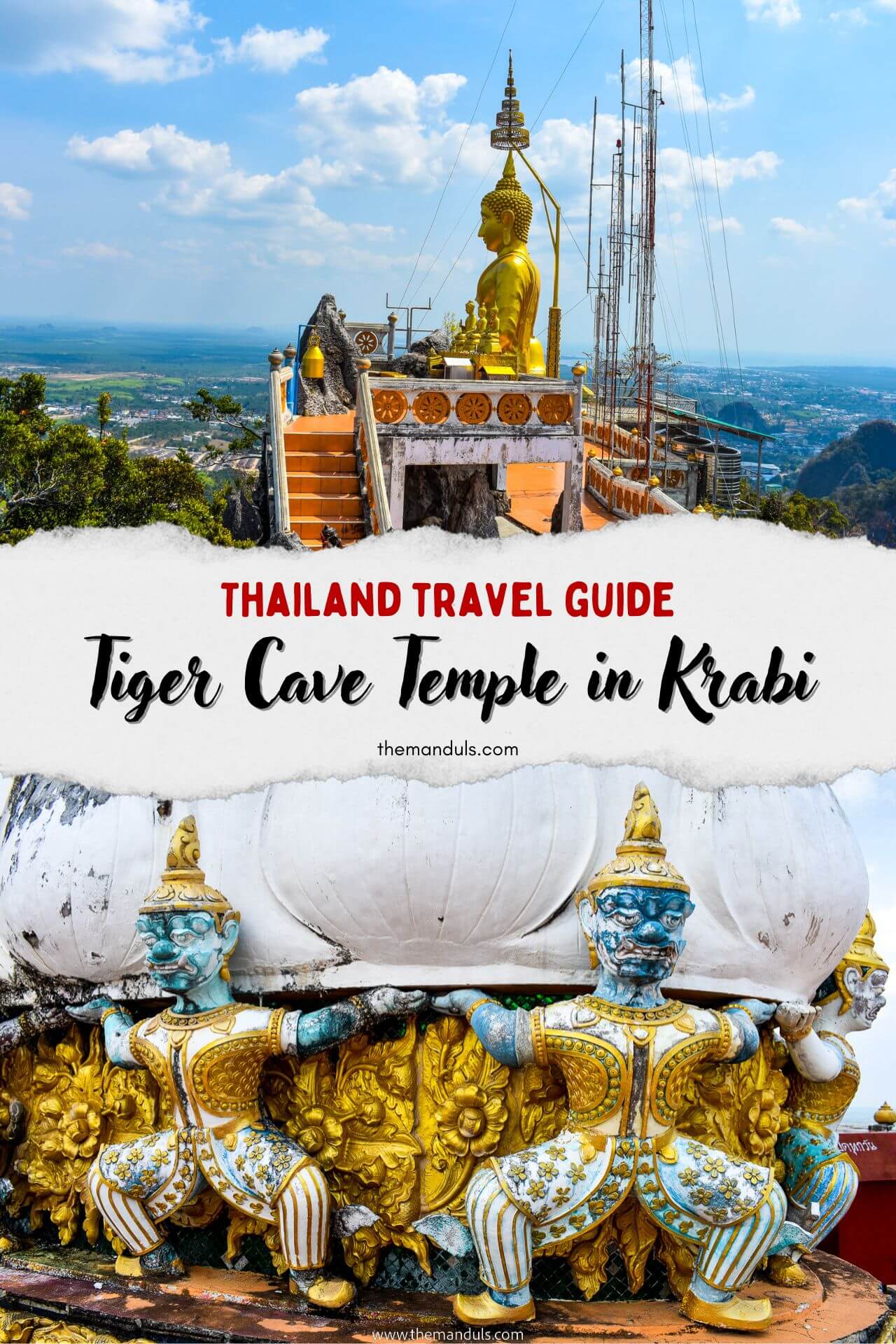 Tiger Cave Temple in Krabi