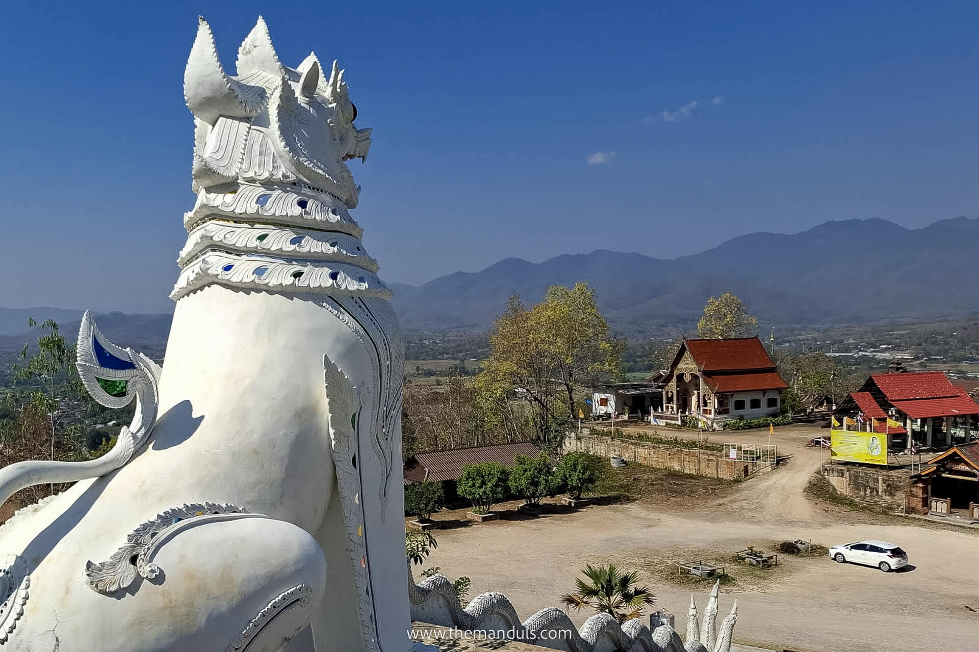 White Buddha (Wat Phra That Mae Yen) Pai