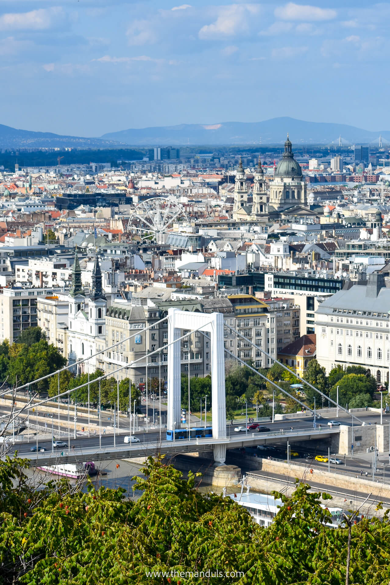Budapest Erzsébet Bridge Budapest Erzsébet Bridge