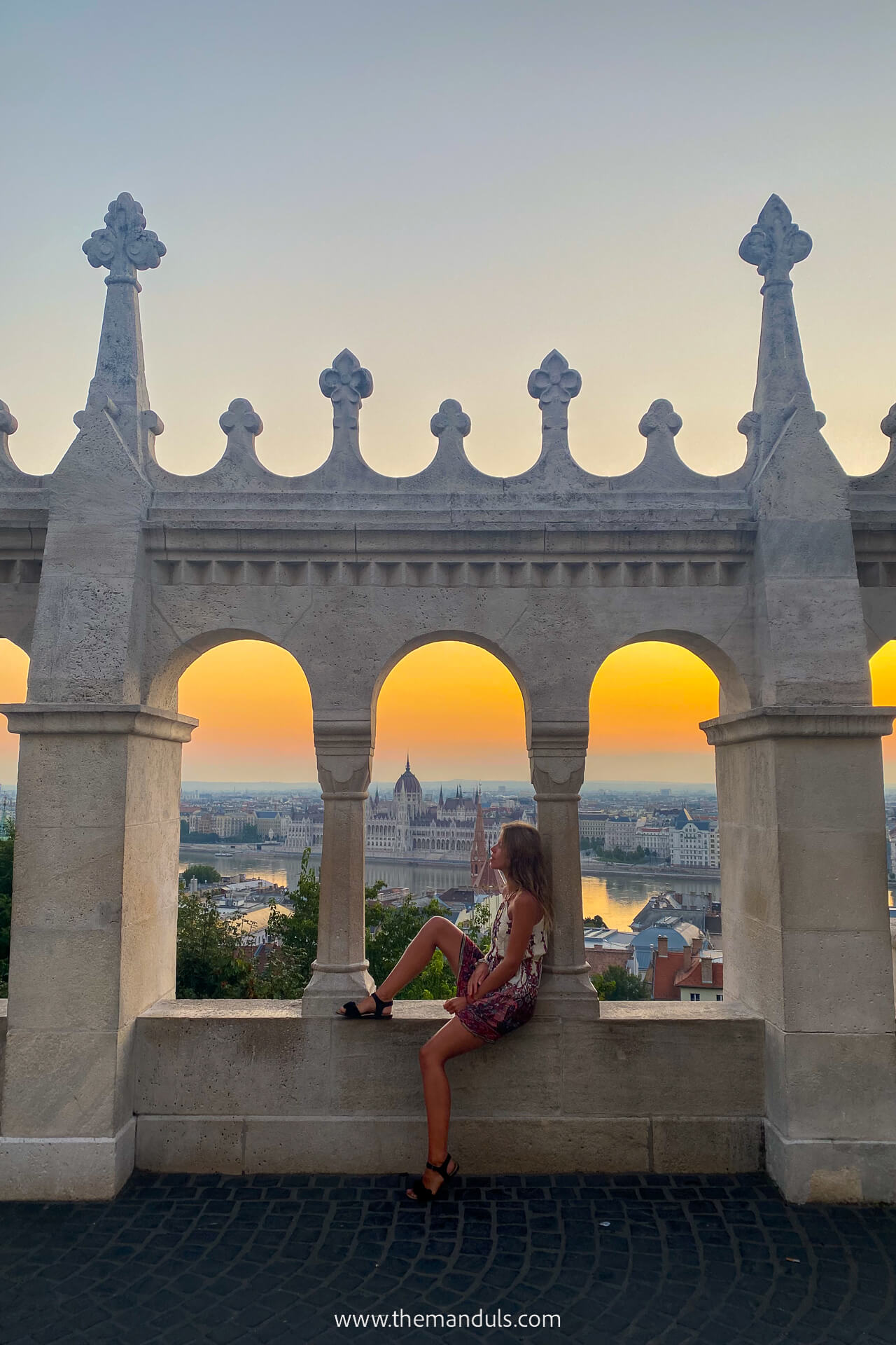 Budapest Fisherman's Bastion Sunrise Budapest Fisherman's Bastion Sunrise