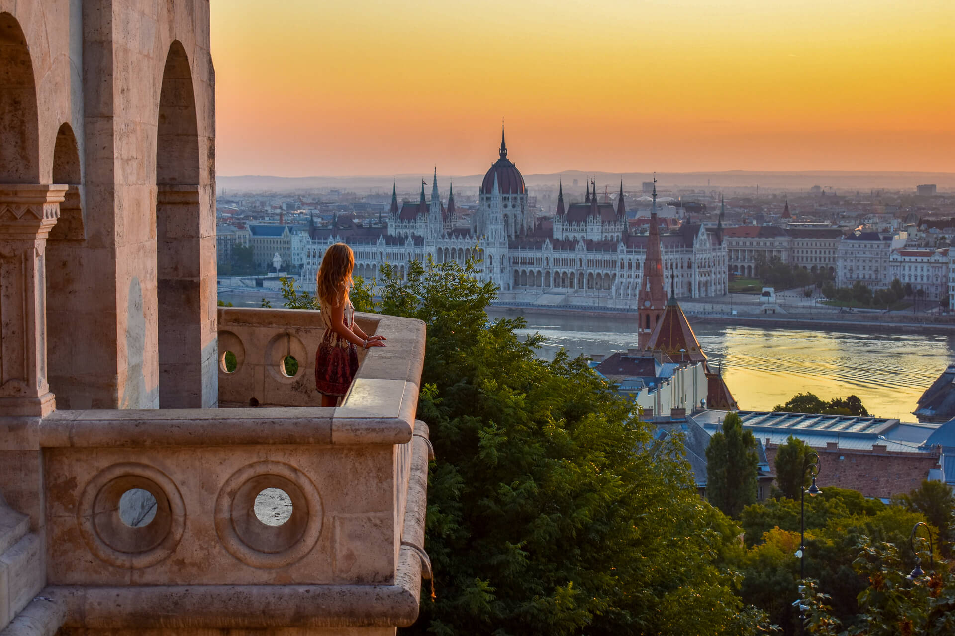 Budapest Fisherman's Bastion View