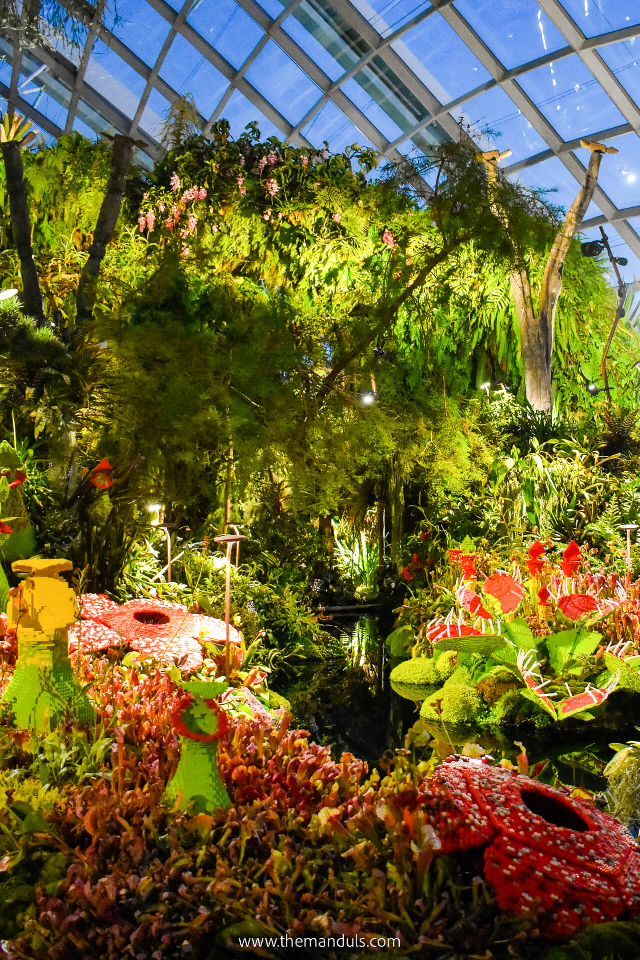 Flower Dome Gardens by the bay Singapore Flower Dome Gardens by the bay Singapore