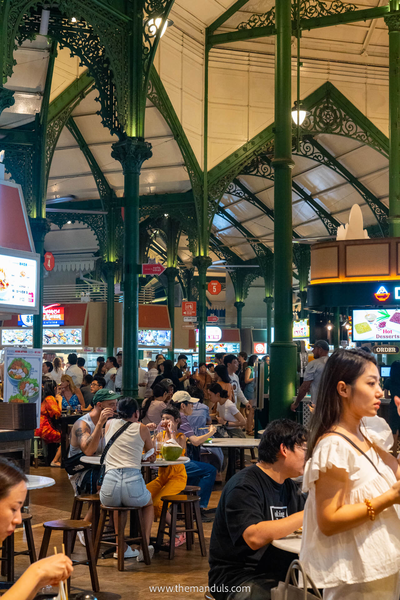 Lau Pa Sat Hawker Center Singapore Lau Pa Sat Hawker Center Singapore