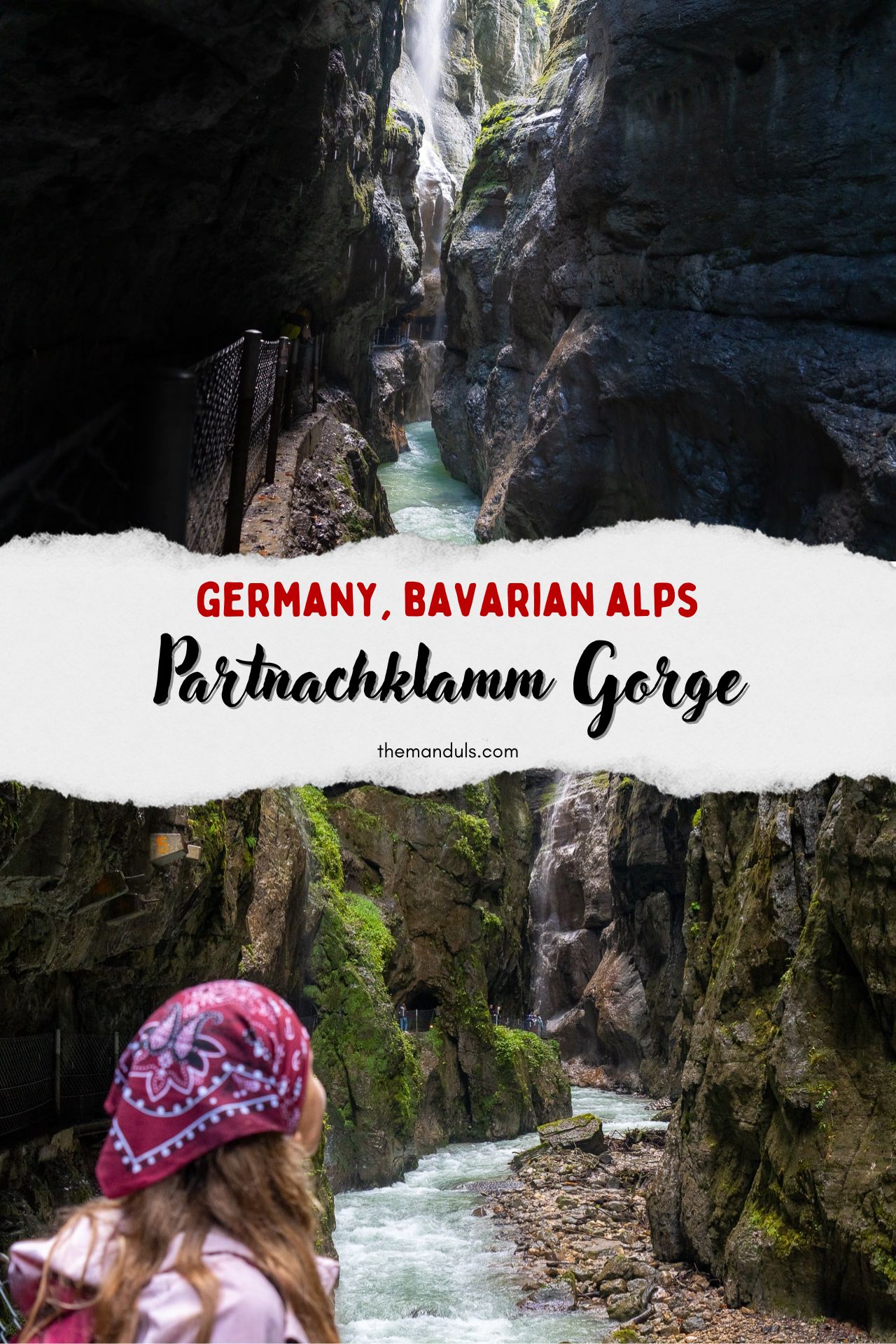 Partnachklamm Gorge Garmisch Partenkirchen Pinterest