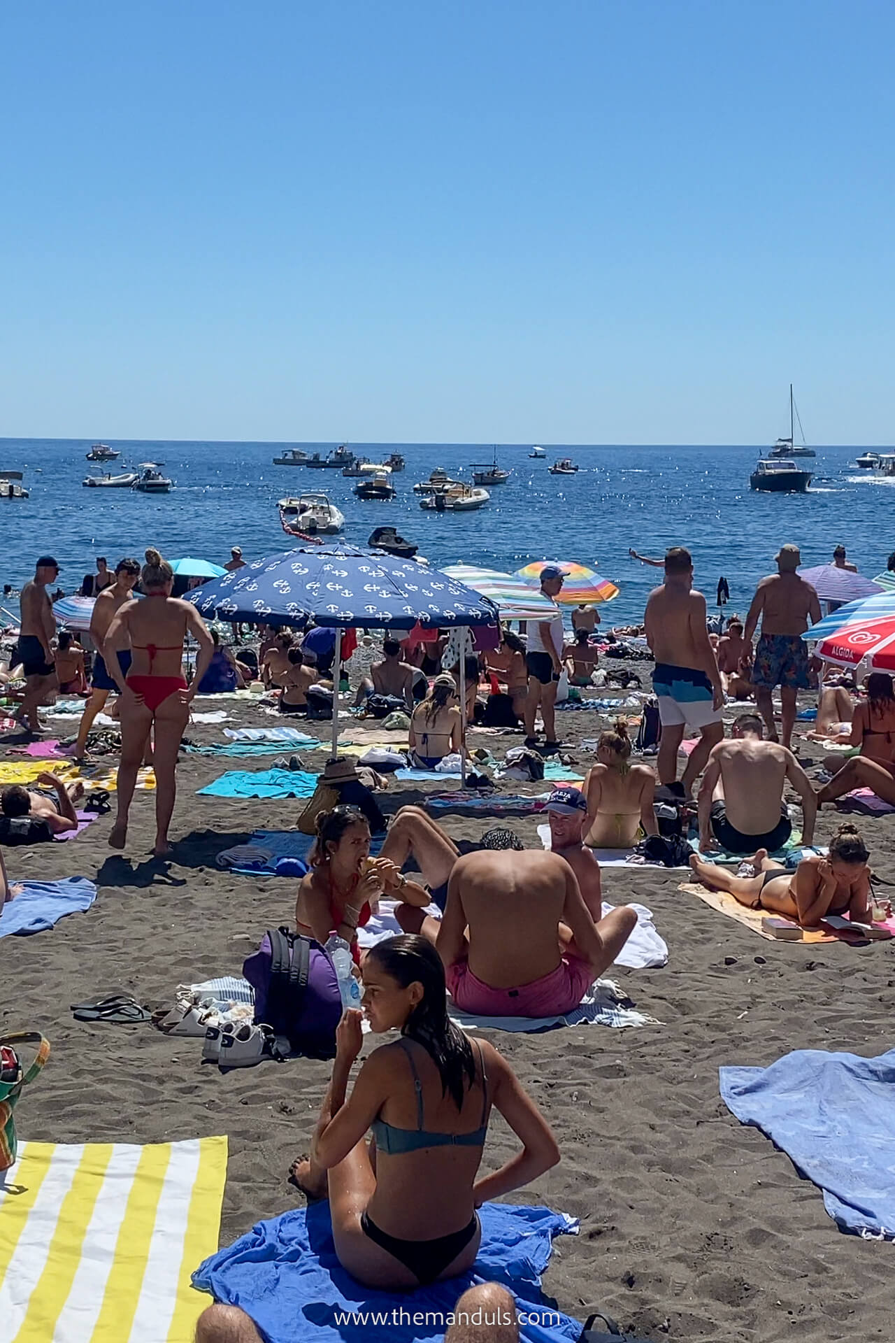 Positano Public Beach