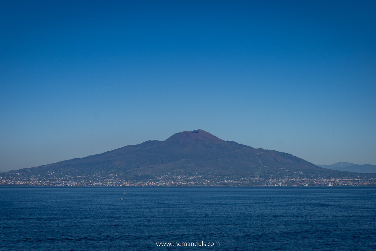 Sorrento Amalfi Coast Vesuvius View