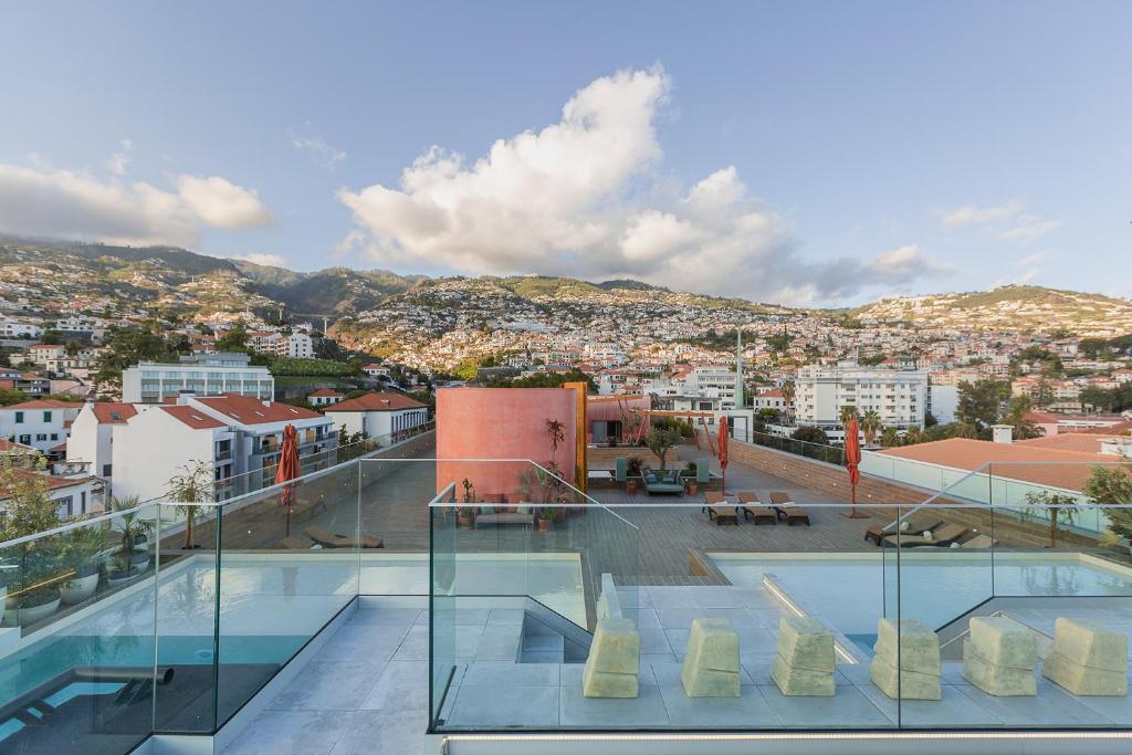 Best hotels in Funchal Madeira - Three House Hotel rooftop