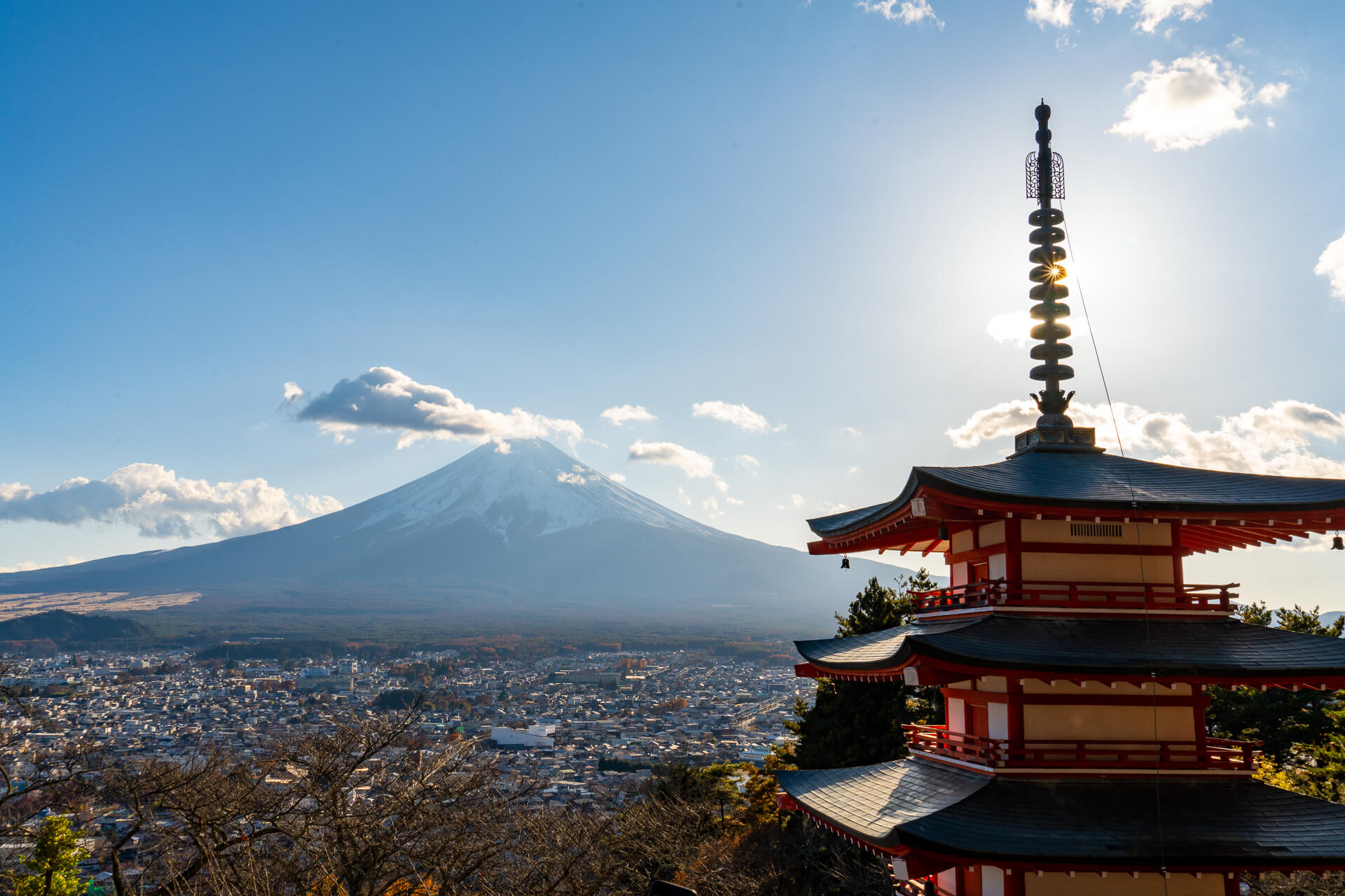 Chureito Pagoda Mount Fuji