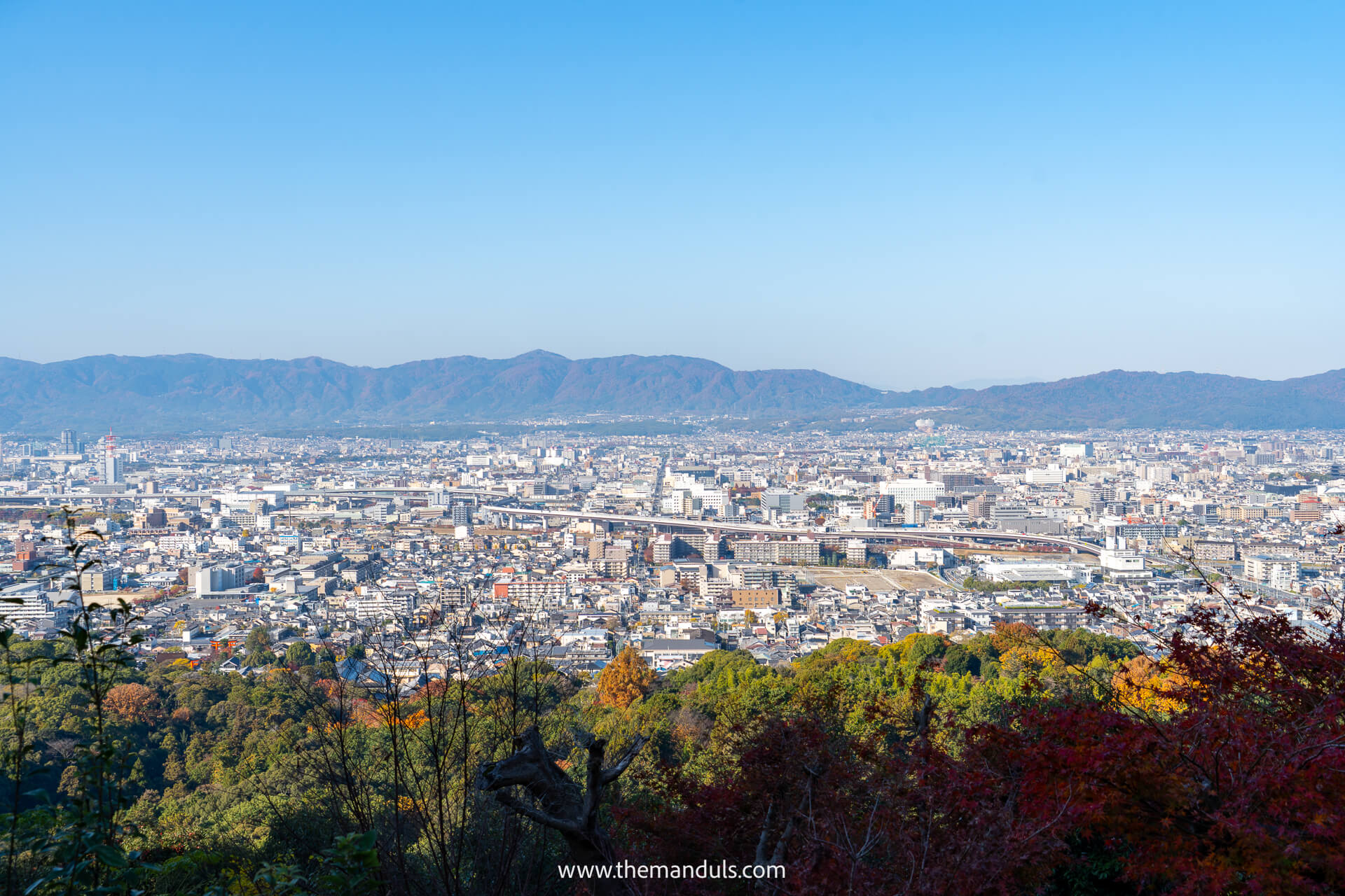 Fushimi Inari Taisha Kyoto viewpoint