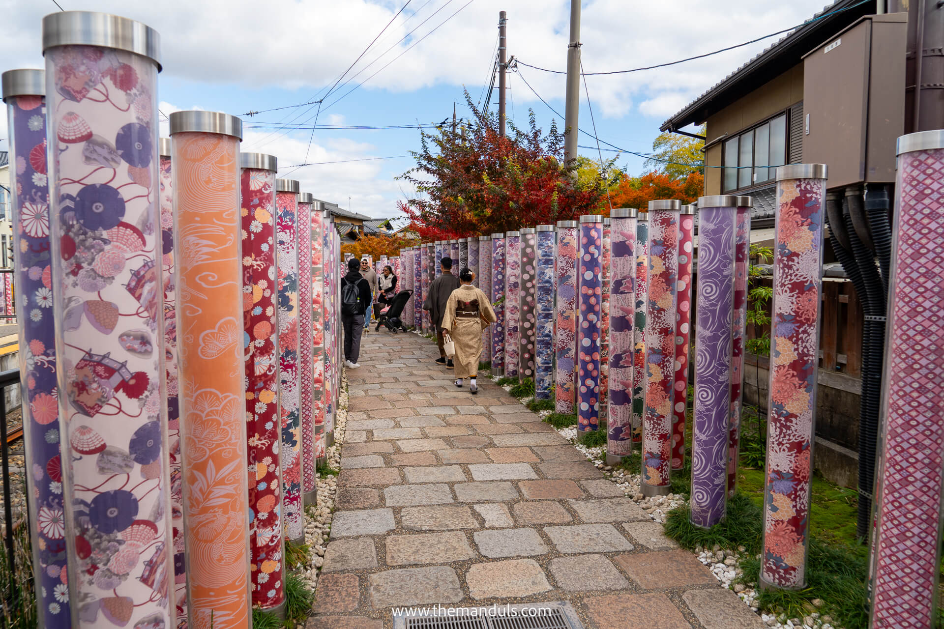 Kimono forest Arashiyama Kyoto