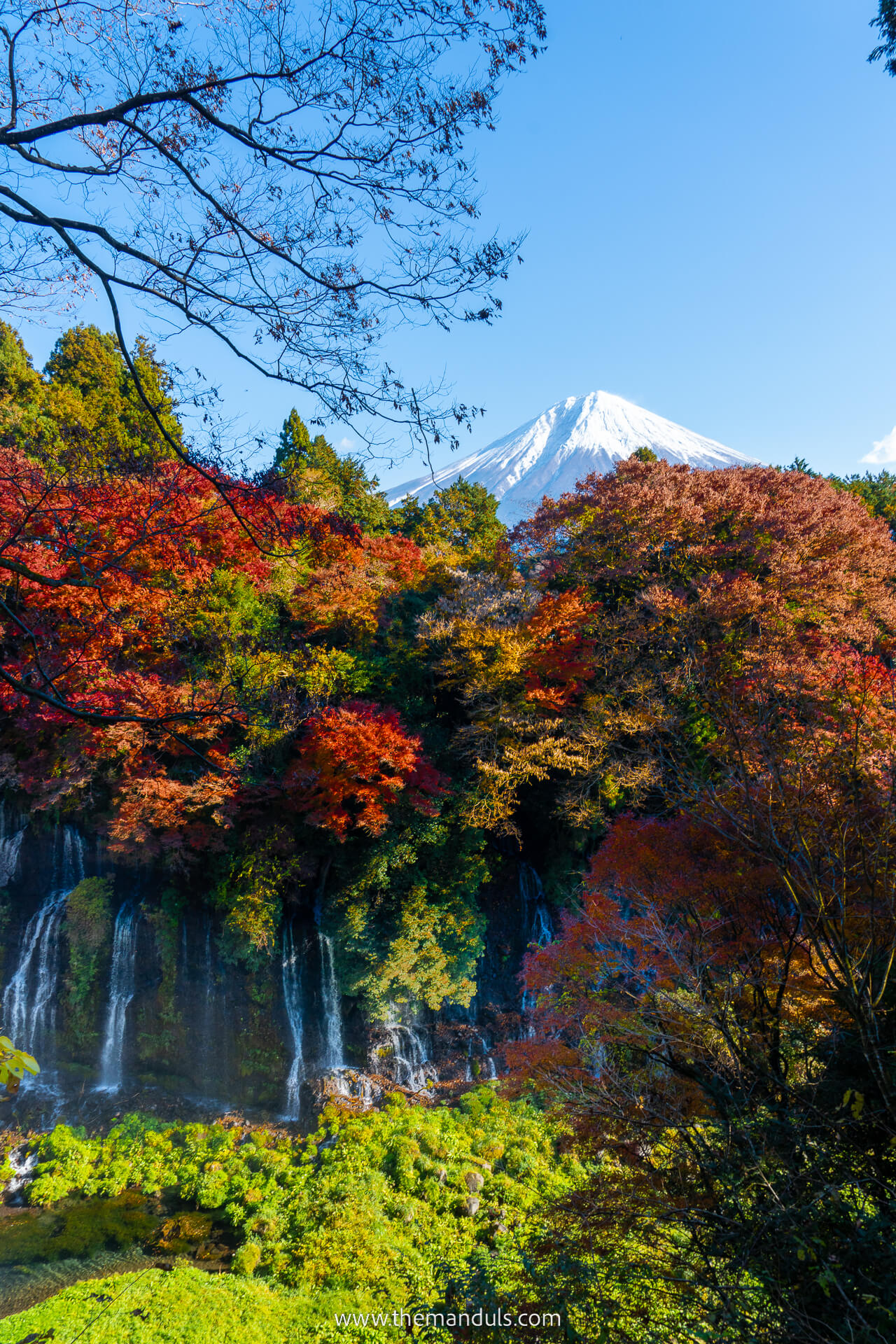 Mount Fuji Shiraito Falls