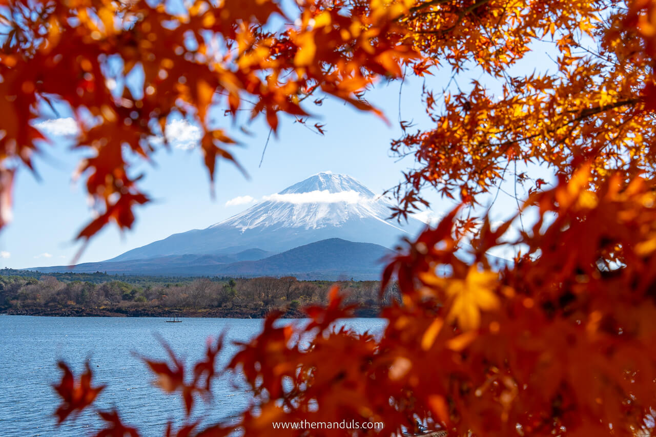 Mount Fuji Tatego Hama Beach Lake Shoji