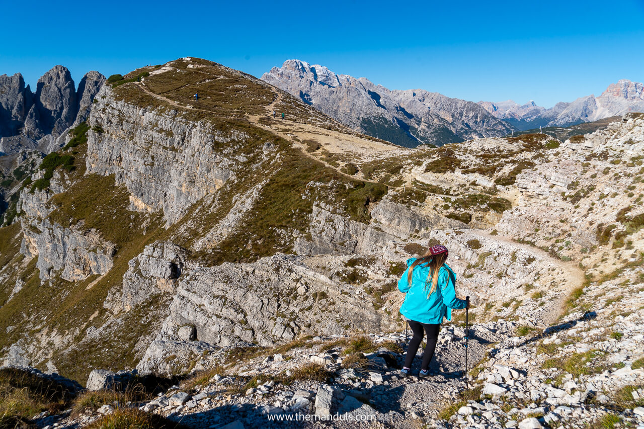 Cadini di Misurina viewpoint Dolomites