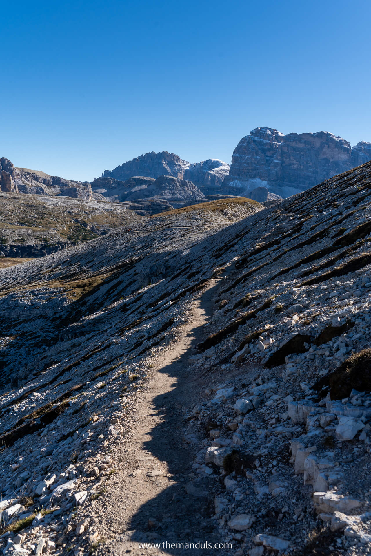 Cadini di Misurina viewpoint Dolomites