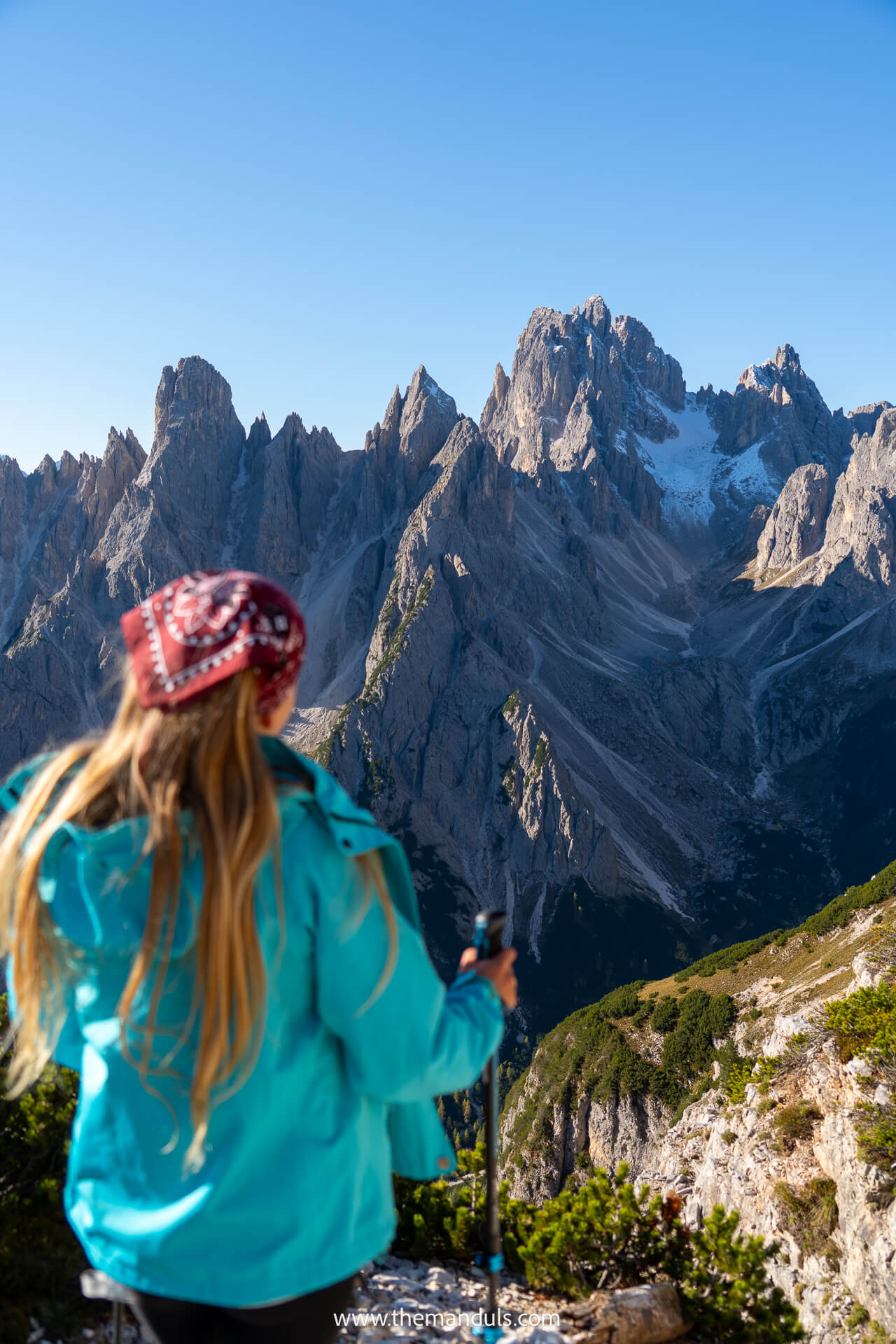 Cadini di Misurina viewpoint Dolomites