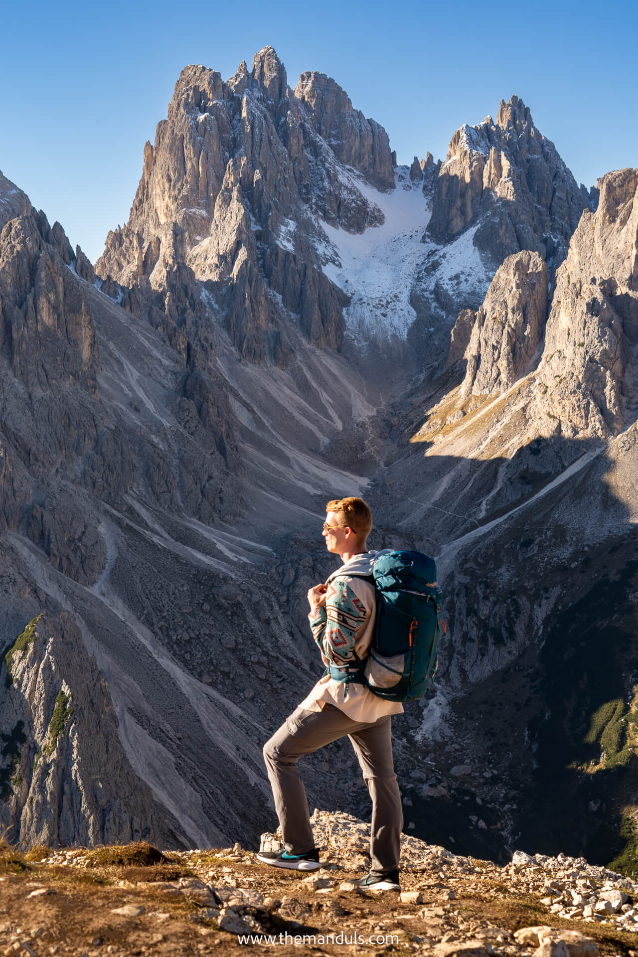 Cadini di Misurina viewpoint Dolomites