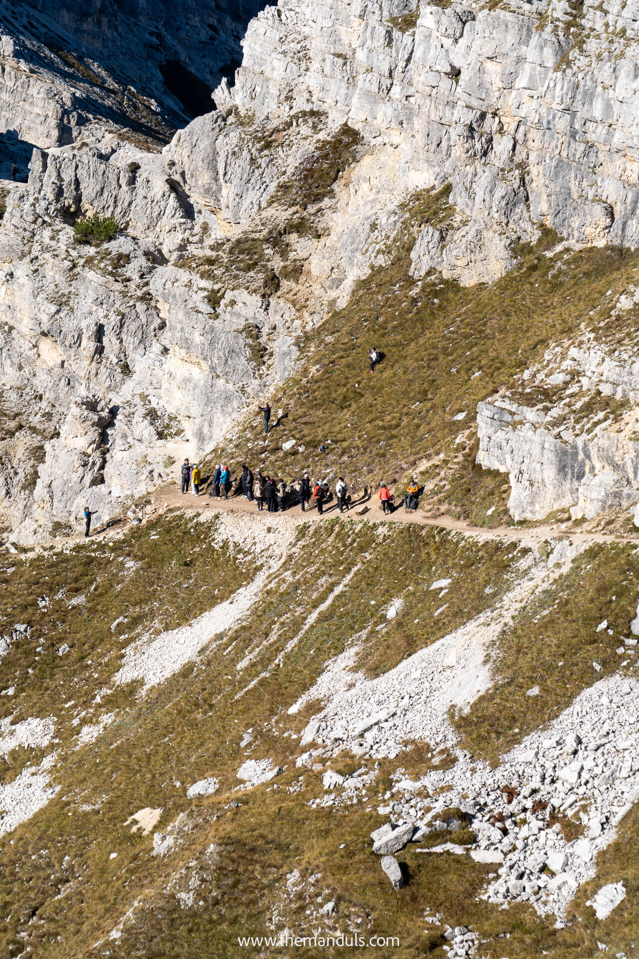 Cadini di Misurina viewpoint Dolomites