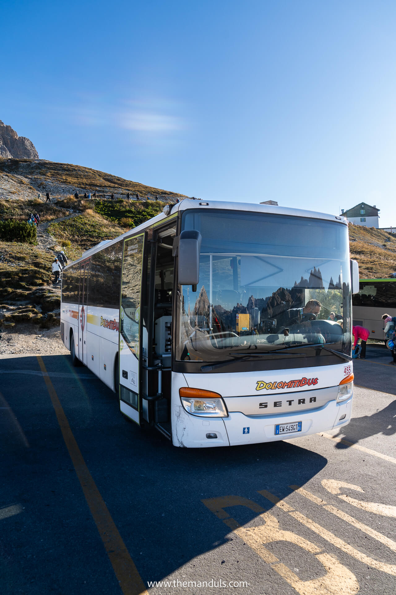 Cadini di Misurina viewpoint Dolomites