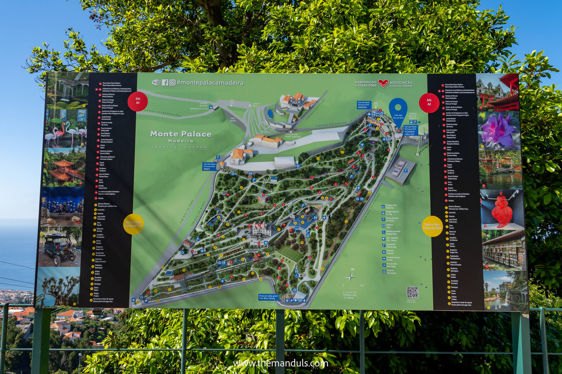 Monte Palace Tropical Garden Funchal Madeira