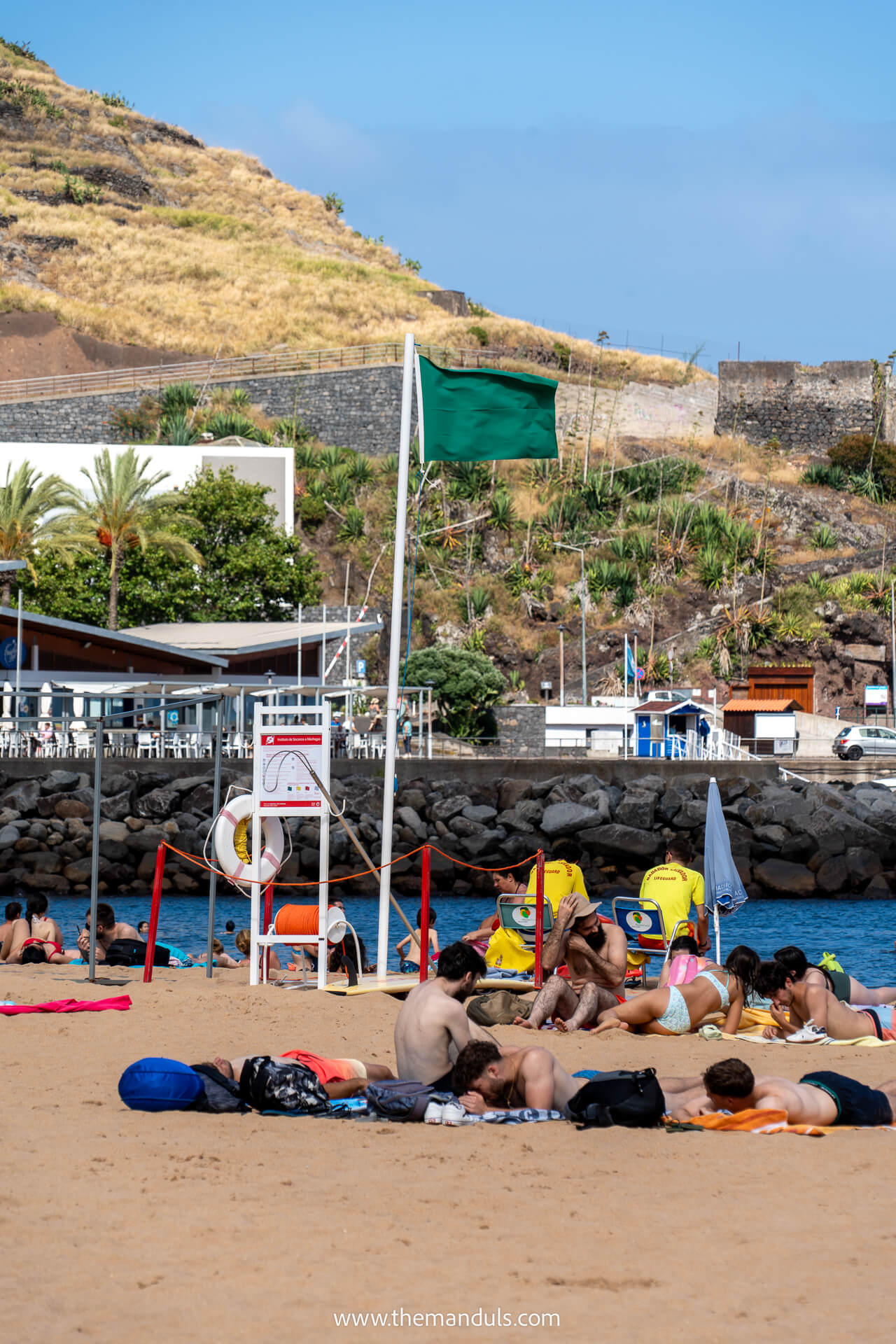 Praia de Machico Beach Madeira