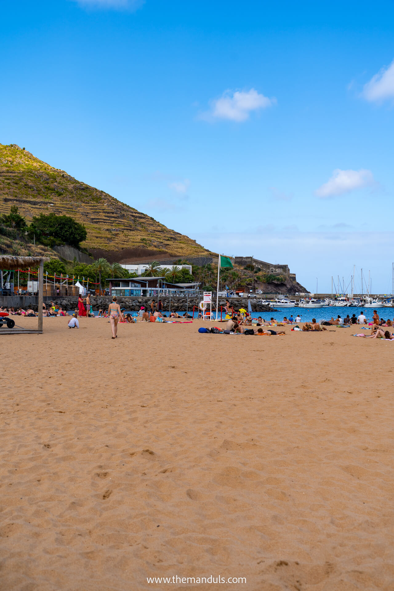 Praia de Machico Beach Madeira
