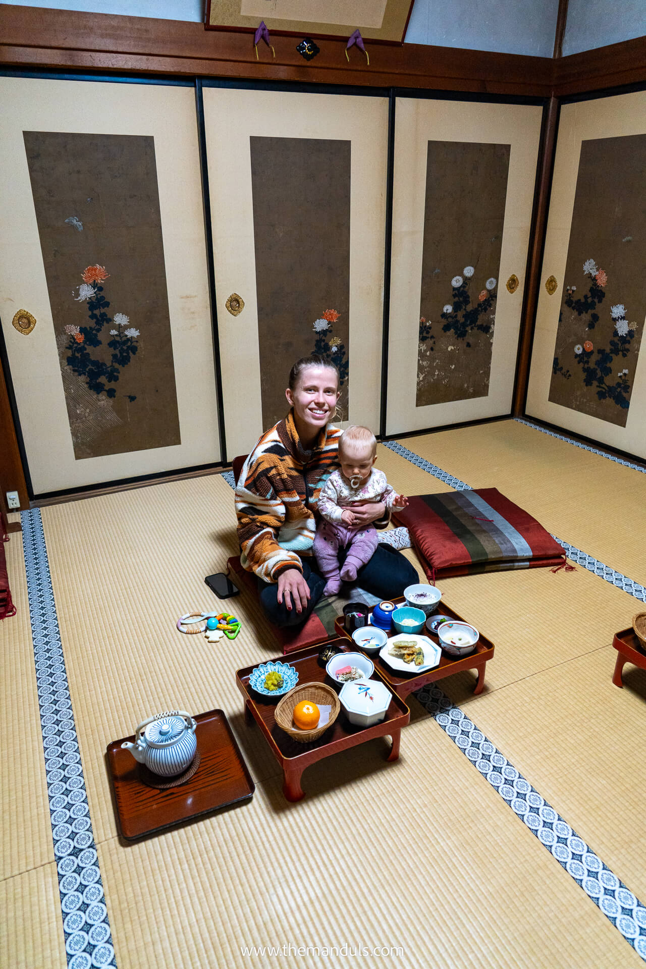 Koyasan food in buddhist temple