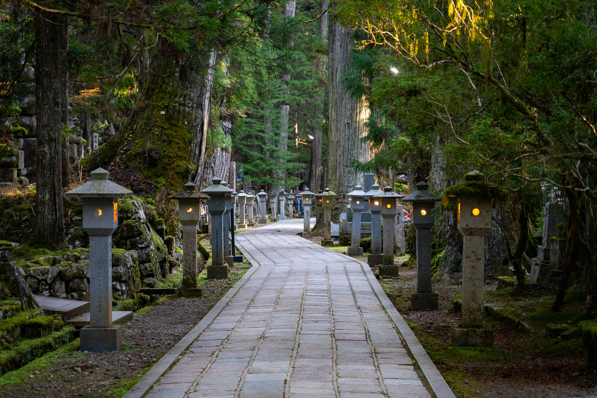 Koyasan okunoin cemetary
