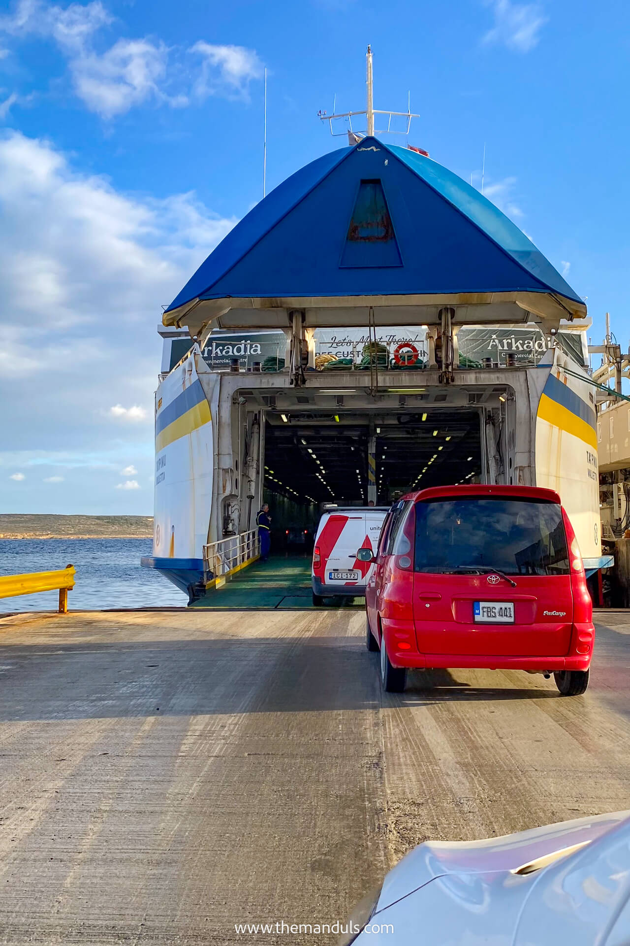 how to get to gozo island