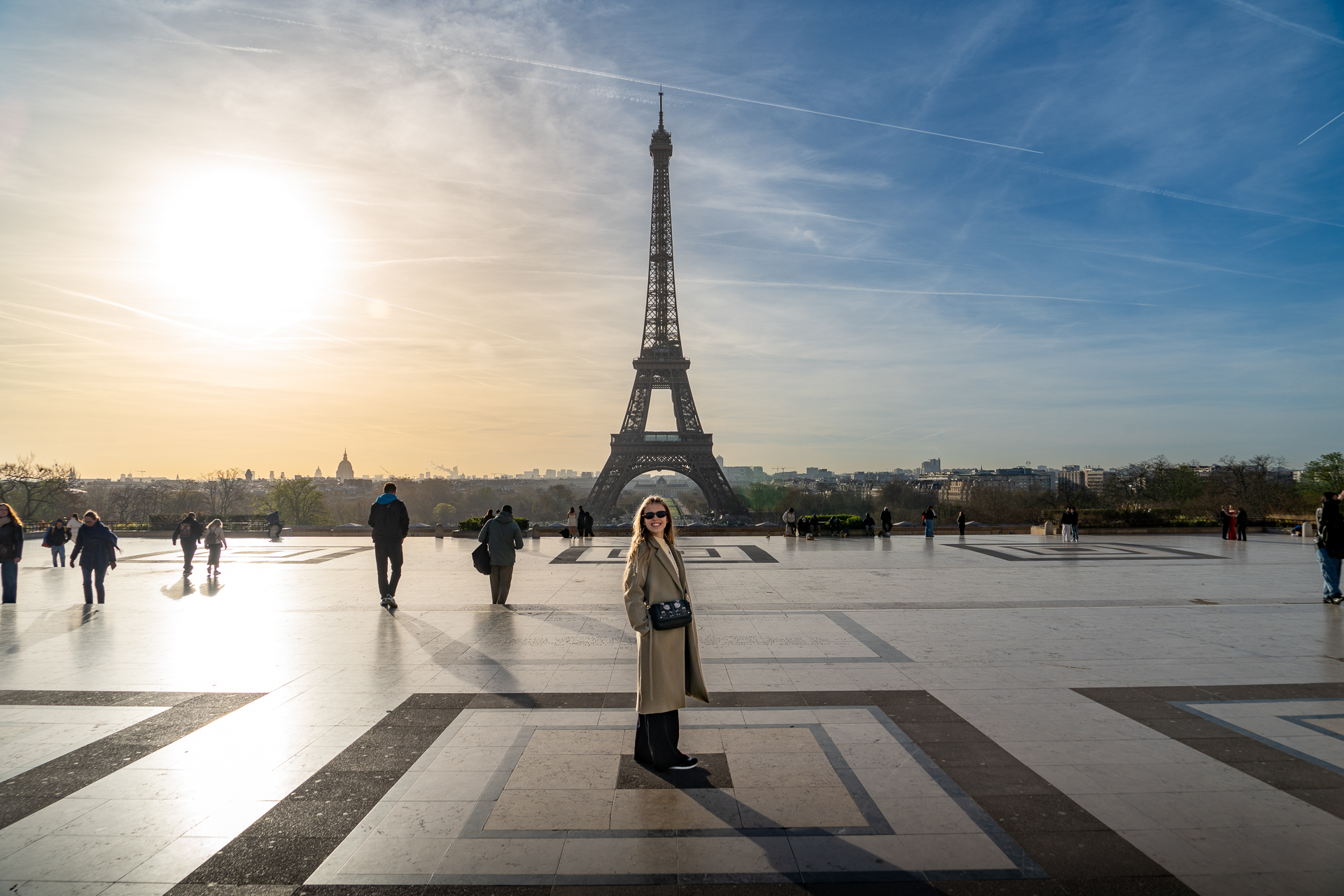 Eiffel Tower view from Trocadero
