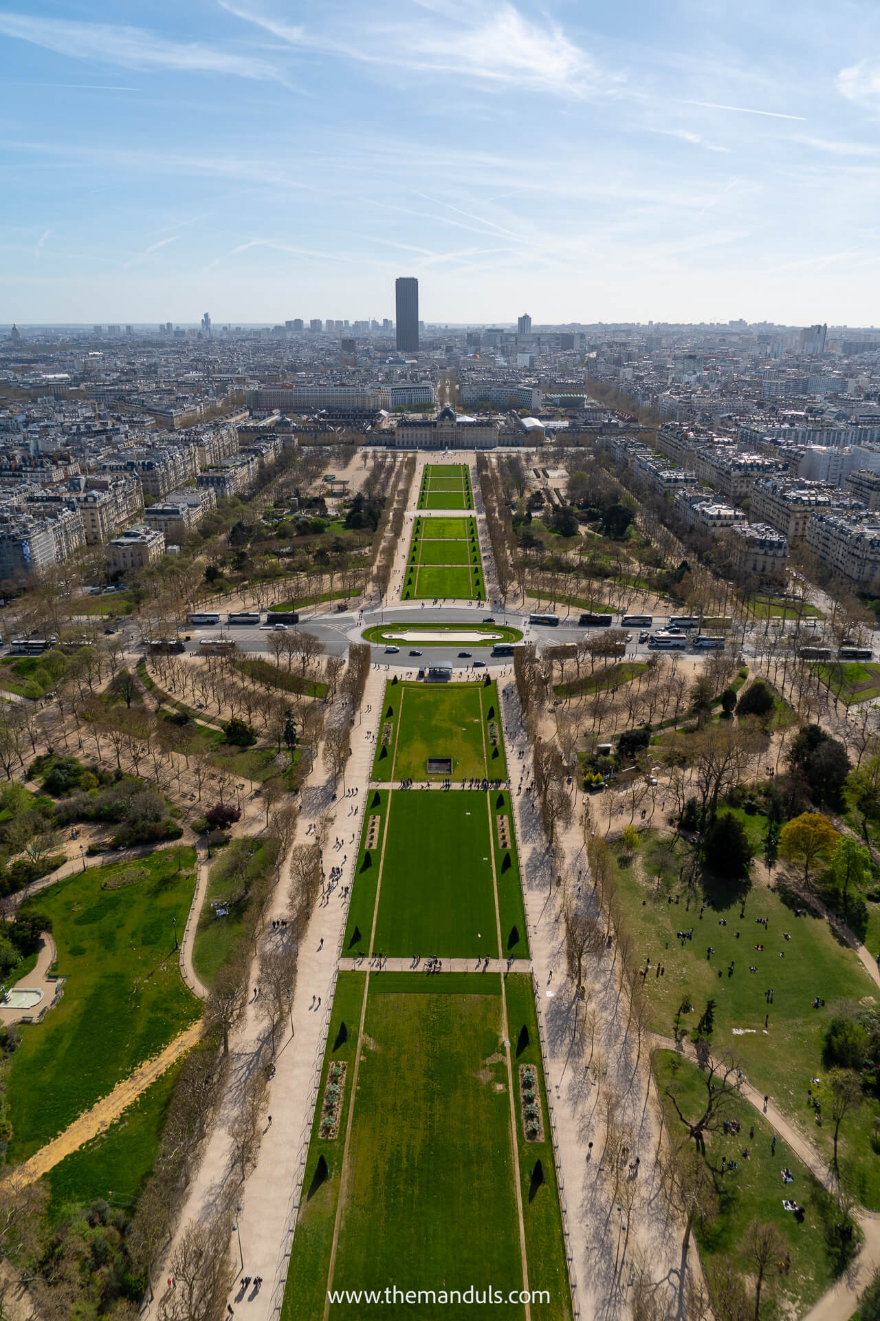 Eiffel Tower view from second floor