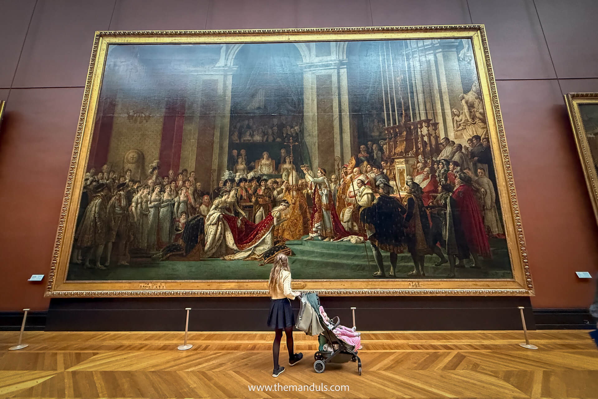 Huge painting in Louvre Paris Huge painting in Louvre Paris