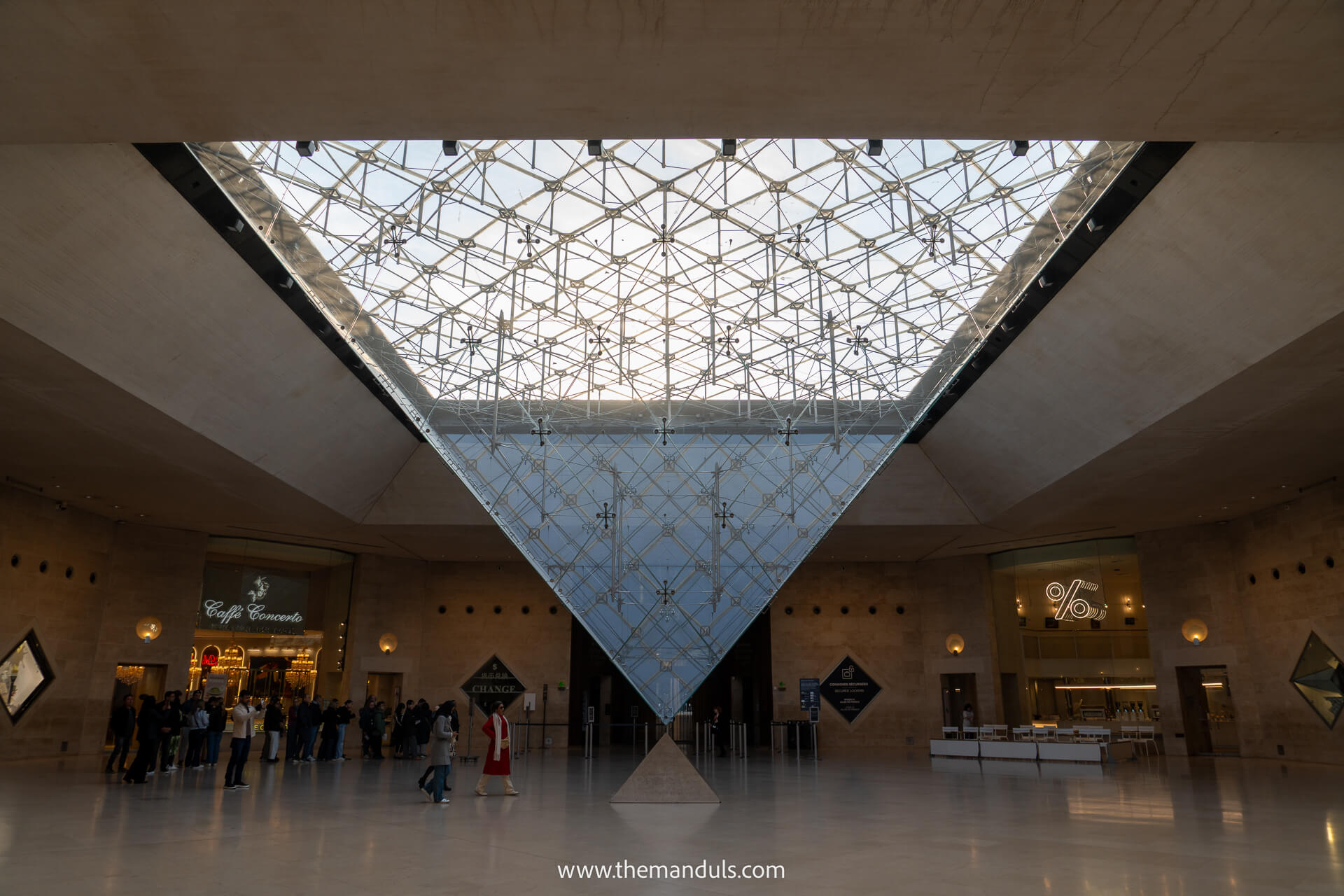 Louvre upside down pyramid Louvre upside down pyramid