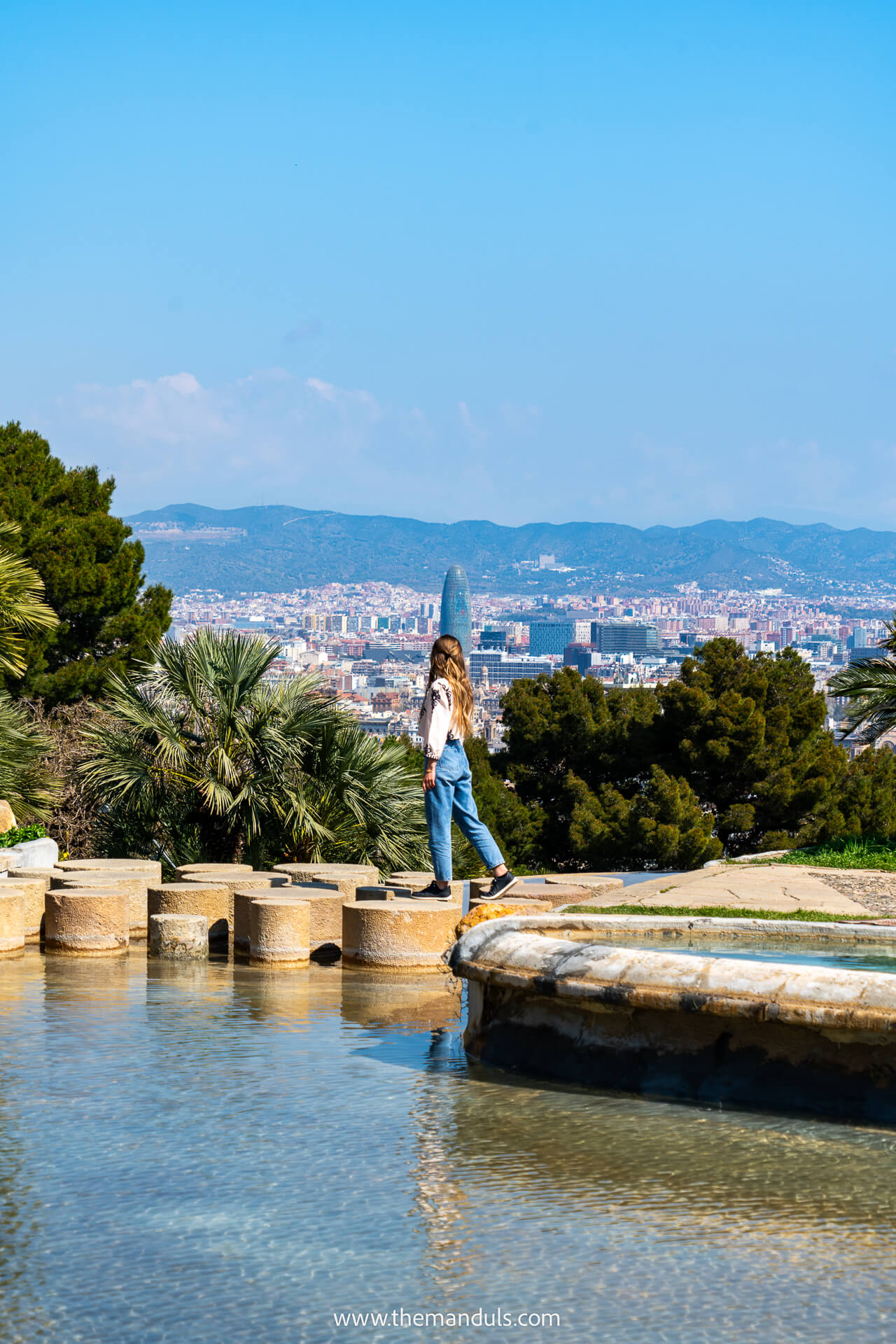 Montjuic Barcelona Parc del Mirador