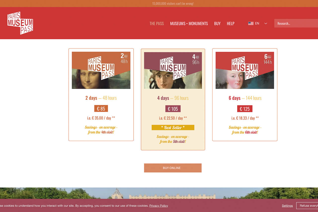 Paris Museum Pass 1 Paris Museum Pass