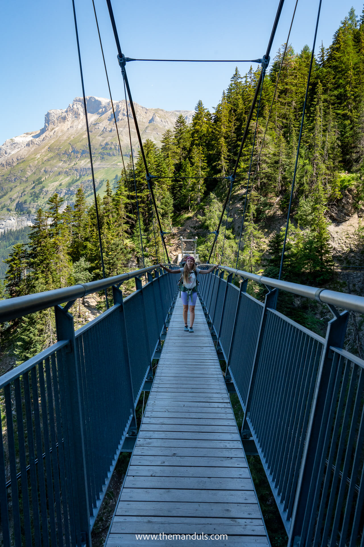 Bisse Du Ro Hanging Bridge Crans Montana
