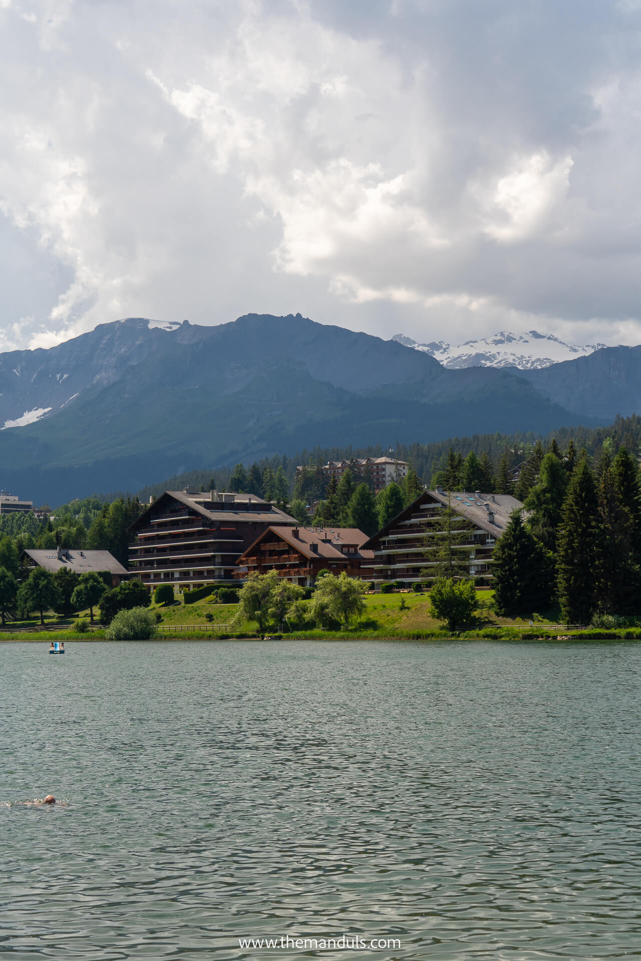 Crans Montana lakes