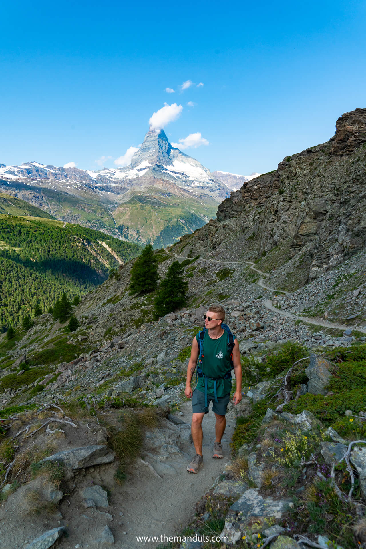 Sunnegga to Blauherd Marmot Trail