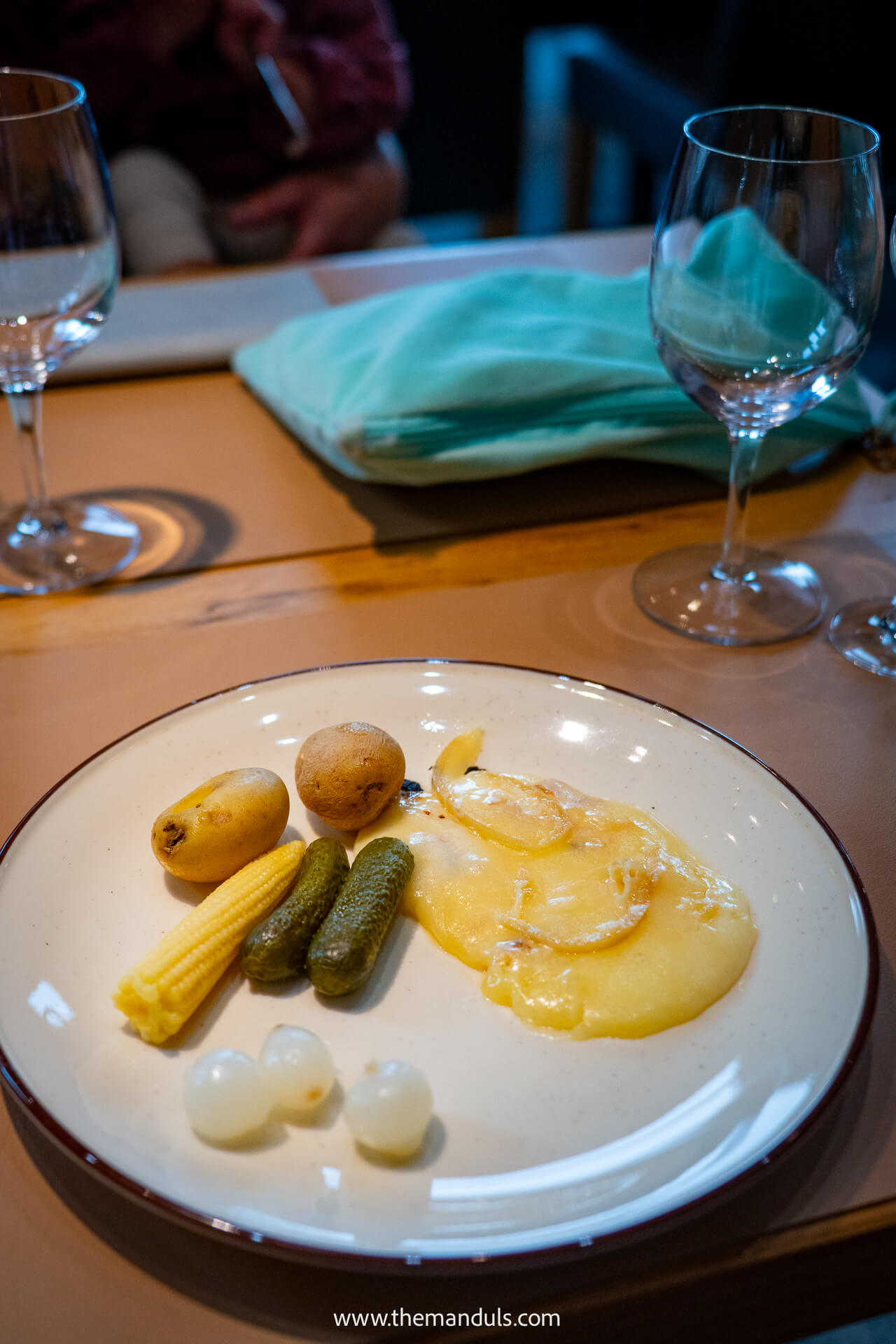 Raclette at Gornergrat Raclette at Gornergrat